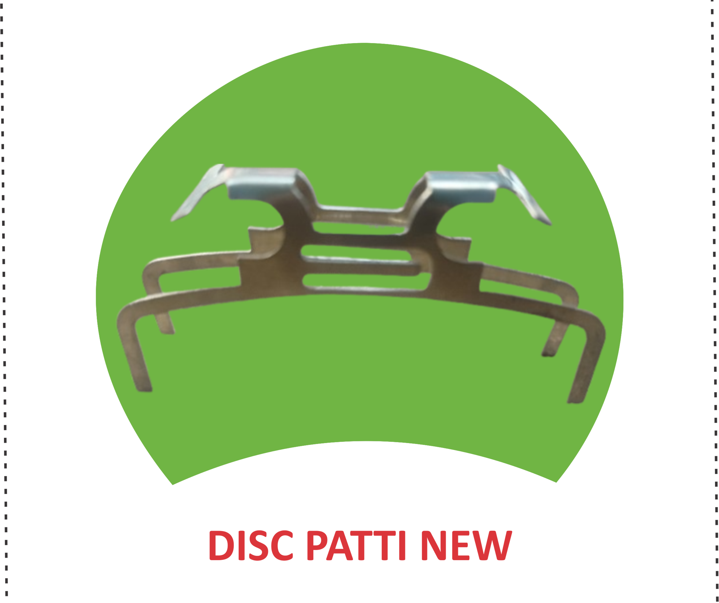 SINGLE HOLE PAD DISC PATTI